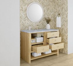 Princeville Single Sink Vanity (48-72")
