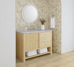 Princeville Single Sink Vanity (48-72")