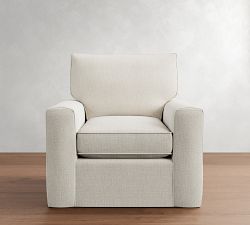 Pearce Square Arm Slipcovered Chair