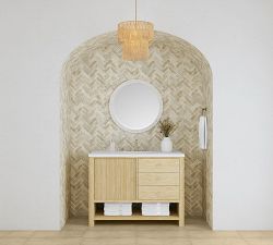 Princeville Single Sink Vanity (48-72")