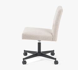 Belfast Upholstered Swivel Desk Chair
