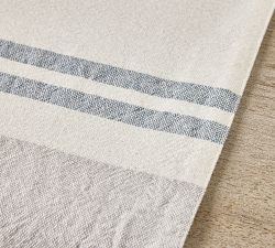 Hampton Stripe Cotton/Linen Table Runner