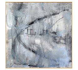 Orbit Study #1 Framed Canvas