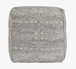 Shana Handwoven Indoor/Outdoor Pouf