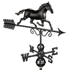 Galloping Horse Copper Weathervane