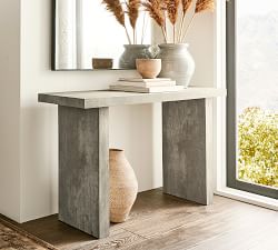 Vaccaro Concrete Console Table (52")
