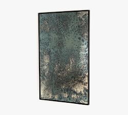 Decorative Acid Wash Floor Mirror