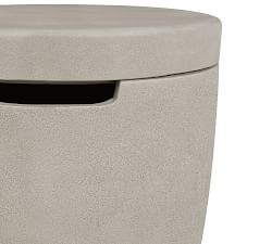 Nerissa Concrete Round Propane Tank Storage Cover - Thumbnail 4