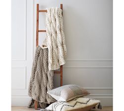 Rustic Reclaimed Wood Ladder