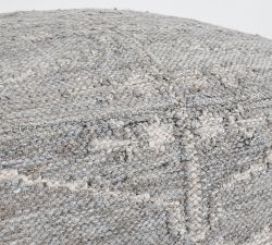 Shana Handwoven Indoor/Outdoor Pouf