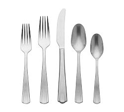 French Perle Scallop 65-Piece Flatware Set