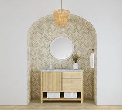 Princeville Single Sink Vanity (48-72")