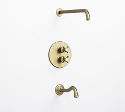 Langford Thermostatic Bathtub &amp; Shower Set