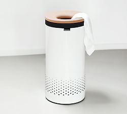 Brabantia 9.2 Gallon Laundry Bin with Cork Lid