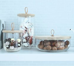 Avalon Handcrafted Clear Container and Lid