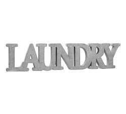 Galvanized Laundry Sign