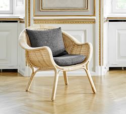 Nanna Ditzel Madame Rattan Outdoor Lounge Chair