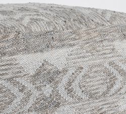 Olson Handwoven Indoor/Outdoor Pouf