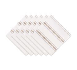 Zig Dobby Striped Cotton Napkins - Set of 6