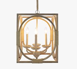 Balfour Wood Pendant (16")