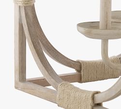 Balfour Wood Pendant (16")