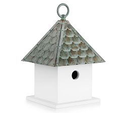 Brigitte White Bird House