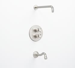 Langford Thermostatic Bathtub &amp; Shower Set