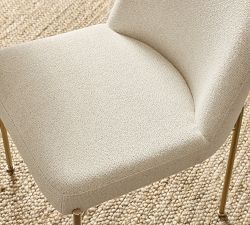 Layton Upholstered Metal Dining Chair