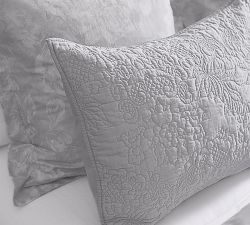 Monique Lhuillier Blossom Embroidered Cotton Sham