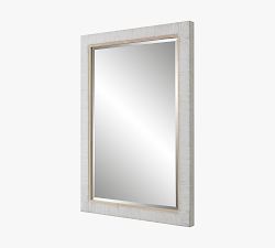 Nantucket Rattan Rectangular Wall Mirror