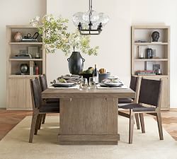 Open Box: Noe Leather Sling Dining Chair