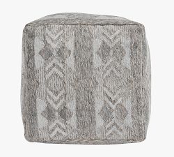 Olson Handwoven Indoor/Outdoor Pouf