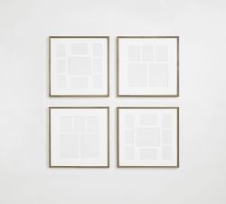 Wood Gallery Frames - 25x25 Collage