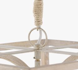 Balfour Wood Pendant (16")