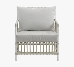 Caroline Alu-Rattan Outdoor Lounge Chair