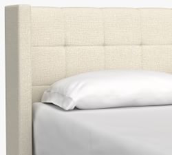 Elliot Shelter Upholstered Tufted Headboard