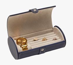 Kennedy Vegan Leather Travel Watch &amp; Jewelry Organizer