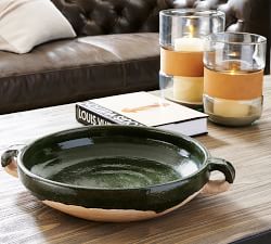 Saddle Faux Leather Hurricane Candle Holder