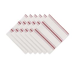 Zig Dobby Striped Cotton Napkins - Set of 6