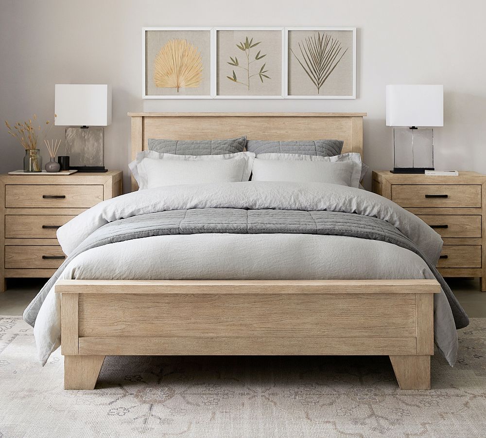 Belgian Flax Linen Duvet Cover, Soft Gray - Queen/Full