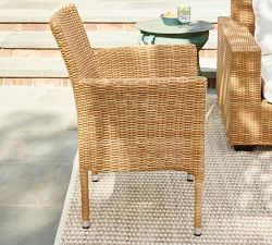 Capri Wicker 3-Piece Outdoor Furniture Set