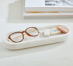 Marble Desk Accessory - Oval Tray