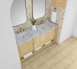 Princeville Double Sink Vanity (72")