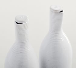 Quinn Handcrafted Stoneware Olive Oil &amp; Vinegar Cruet