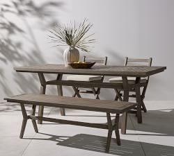Raylan Teak Rectangular Outdoor Dining Table