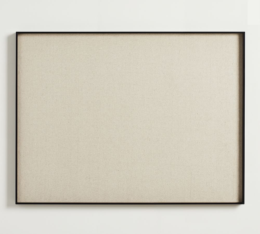 Foley Linen Pinboard - Large - Black