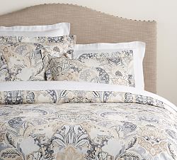 Open Box: Celeste Damask Percale Duvet, King/Cal. King