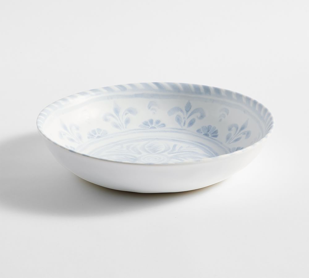 Chambray Tile Stoneware Serving Bowls - Large
