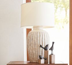 Anders Tall Terra Cotta Table Lamp (31")