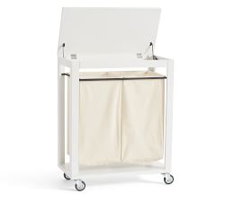 Aubrey Laundry Cart